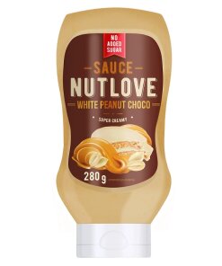 Nutlove - Sås med vit choklad och jordnötter + 280 ml