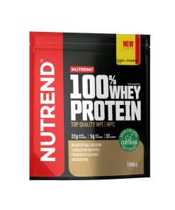 Nutrend - 100% vassleprotein banan och jordgubbar + 1000 g