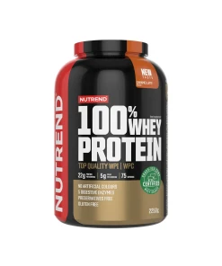 Nutrend - 100% vassleprotein karamell-latte + 2