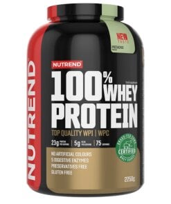 Nutrend - 100% vassleprotein pistachiosmak + 2250g