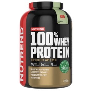 Nutrend - 100% vassleprotein pistachiosmak + 2250g