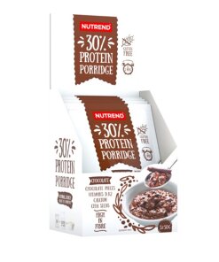 Nutrend - 30% protein chokladgröt + 5 x 50 g