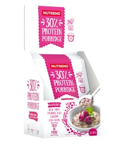 Nutrend - 30 % proteingröt hallon + 5 x 50 g