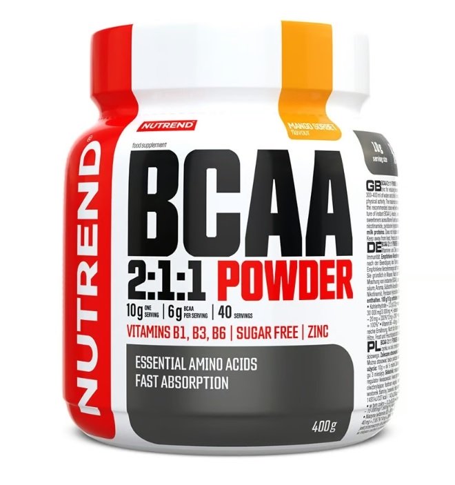 Nutrend - BCAA 2:1:1 mangosorbetpulver 400 g