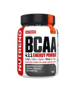Nutrend - BCAA 4:1:1 Energi-pulver Apelsinsmak + 500 g