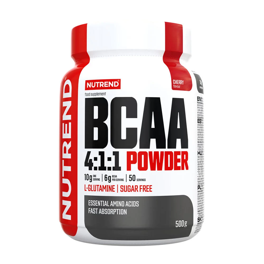 Nutrend - BCAA 4:1:1 Körsbärspulver + 500 g