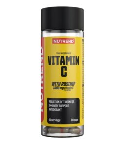 Nutrend - C-vitamin med nypon + 60 kapslar