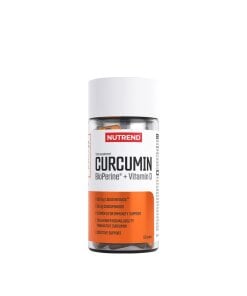 Nutrend - Curcumin med Bioperine och vitamin D + 60 kapslar