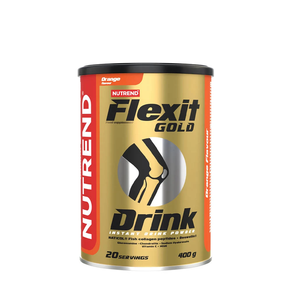 Nutrend - Flexit Gold Dryck Apelsinsmak + 400g