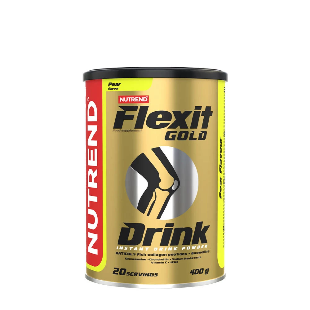 Nutrend - Flexit Gold dryck päronsmak + 400 g
