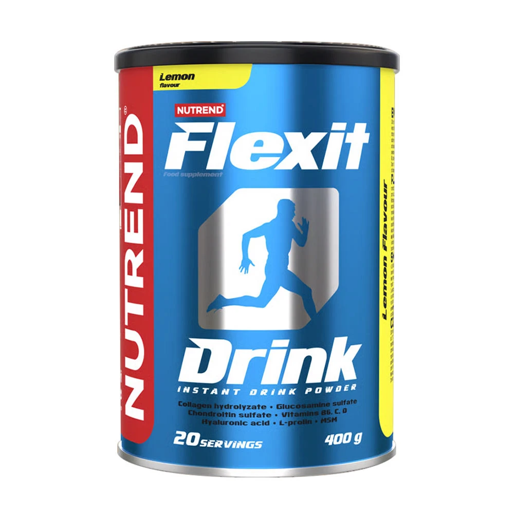 Nutrend - Flexit dryck citron-smak + 400 g