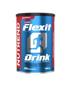 Nutrend - Flexit dryck jordgubbsmak + 400 g