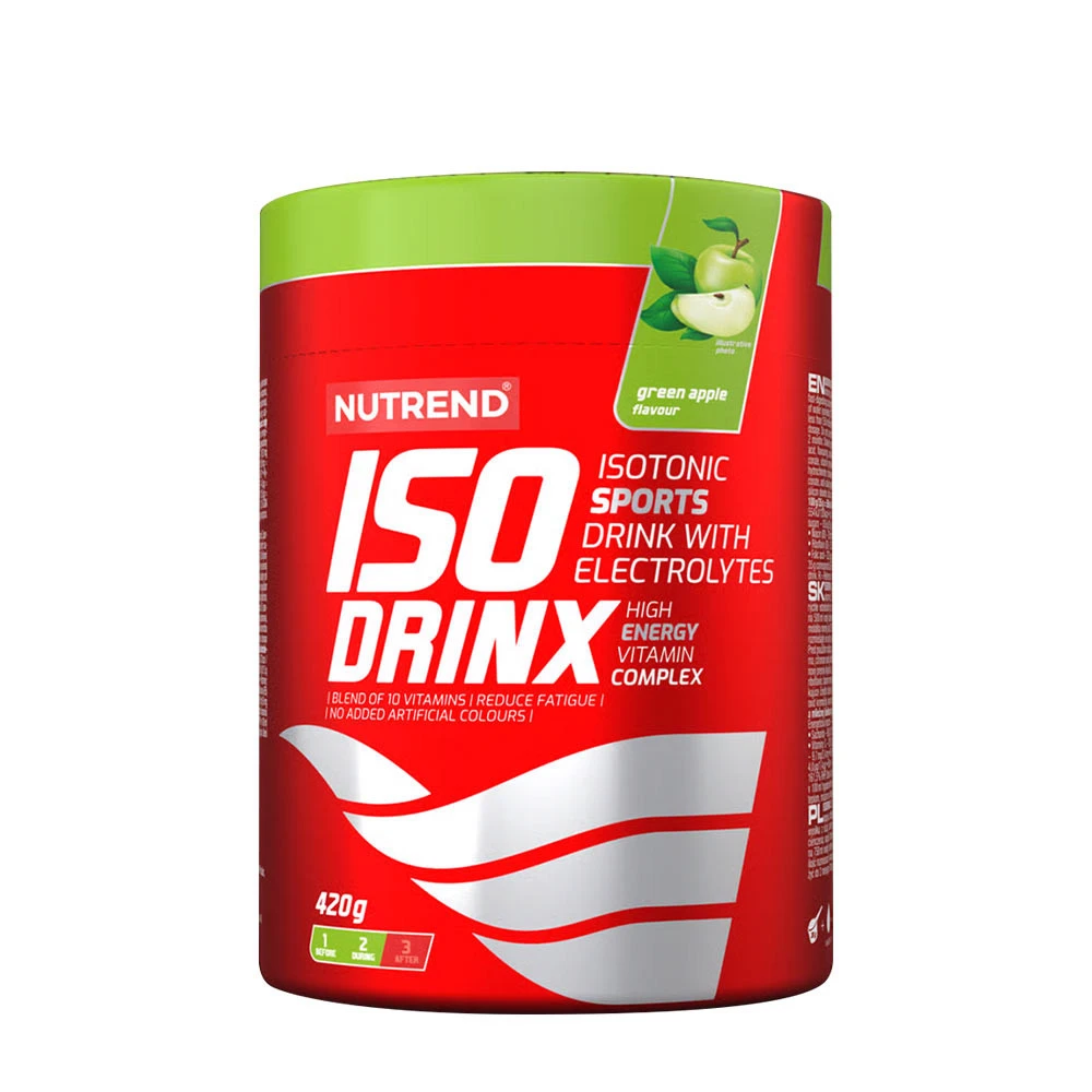 Nutrend - IsoDrinx Grönt äpple + 420 g