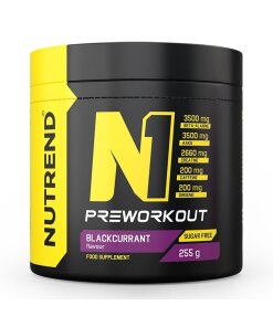 Nutrend - N1 Före-träning Svartvinbärssmak + 255 g