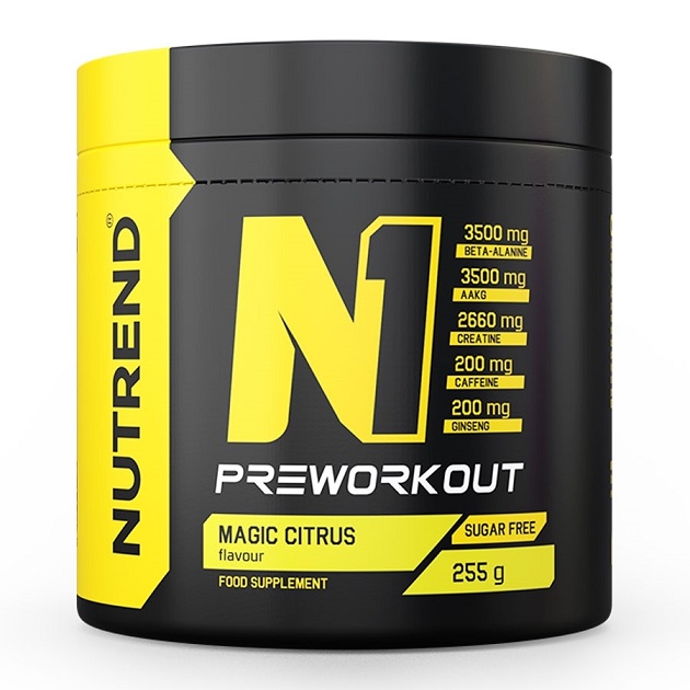 Nutrend - N1 Före-träningstillskott Magisk citrussmak + 255 g