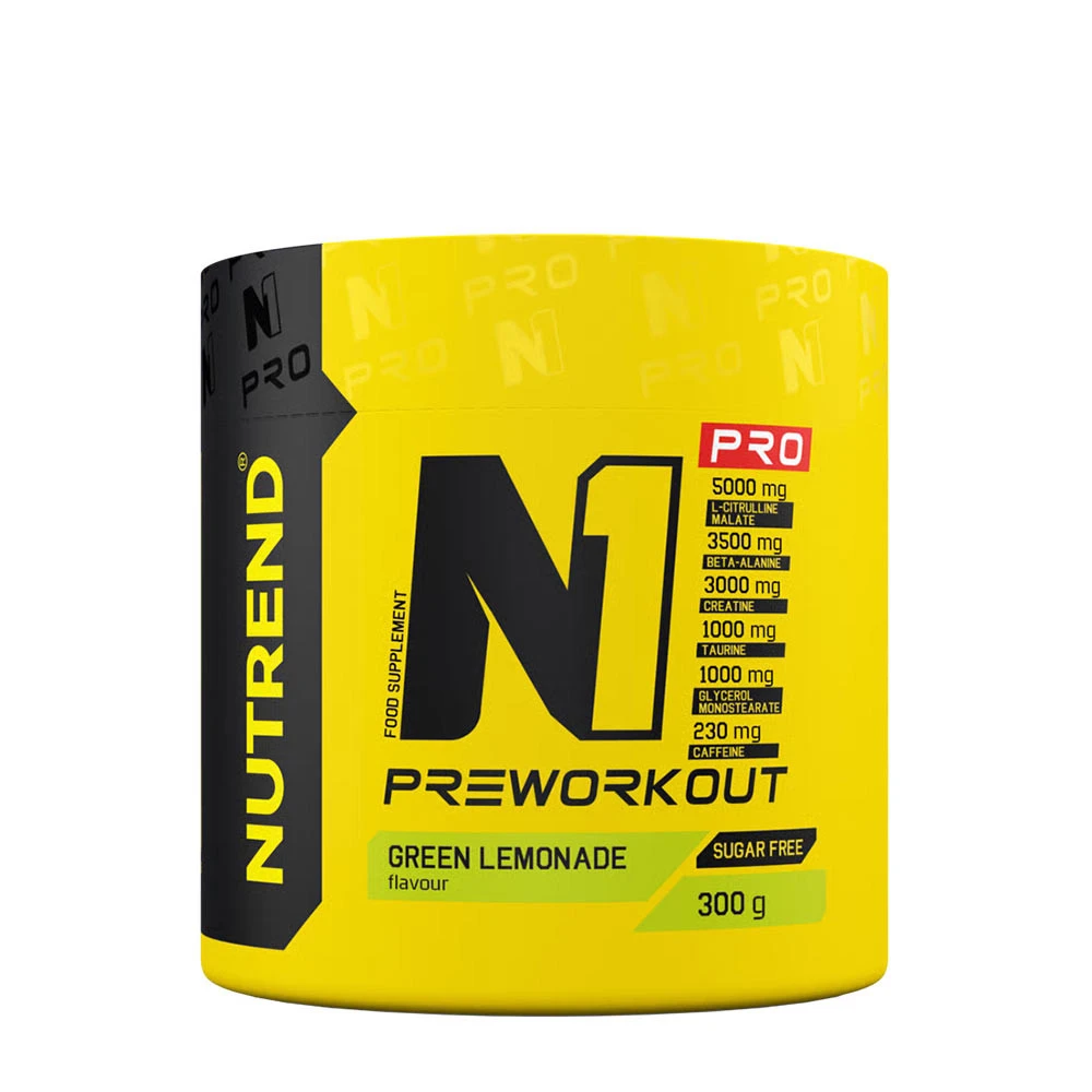 Nutrend - N1 Pro Före-träning Grön Lemonad + 300 g