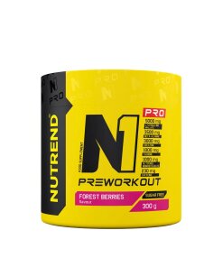 Nutrend - N1 Pro Pre-Workout Skogsbärssmak + 300 g