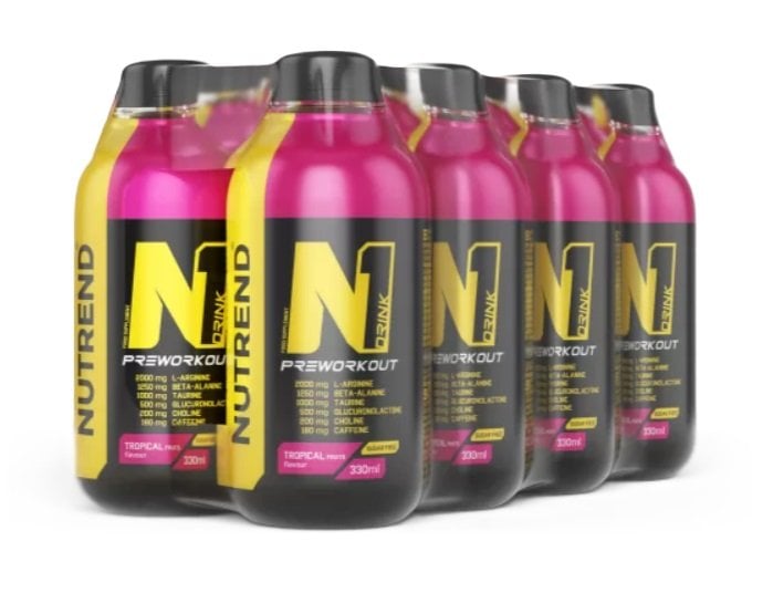 Nutrend - N1 Tropisk fruktdryck + 8 x 330 ml