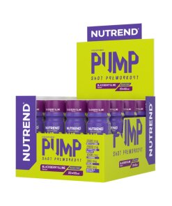Nutrend - Pump Företräningsshot Björnbär och Lime + 20 x 60 ml