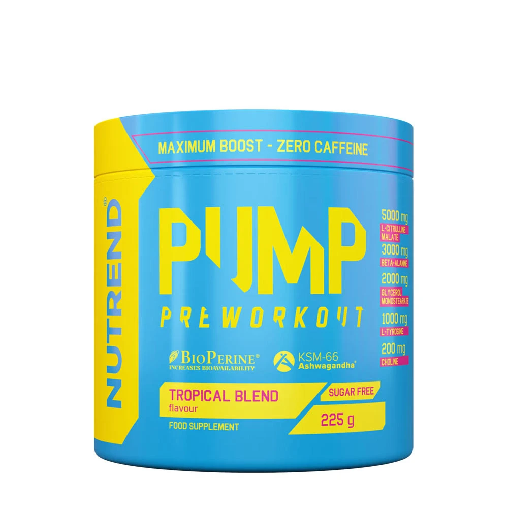 Nutrend - Pump före träning Tropisk blandning + 225 g