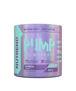 Nutrend - Pump före träningspasset regnbågs-smak + 225 g