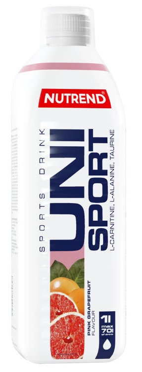 Nutrend - Unisport Rosa grapefrukt + 1000 ml