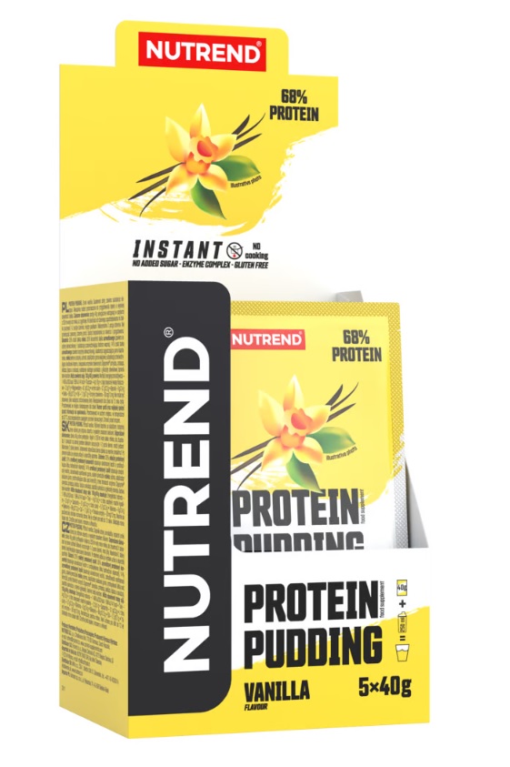 Nutrend - Vaniljproteinpudding + 5 x 40 g