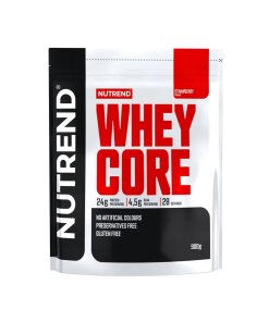 Nutrend - Vassle Core Jordgubbssmak + 900 g