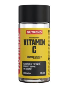 Nutrend - Vitamin C 500 mg + 60 kapslar