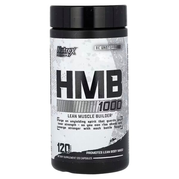 Nutrex - HMB 1000 mg kapslar + 120 st