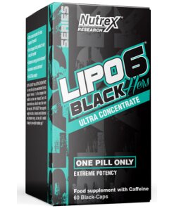 Nutrex - Lipo-6 Black Hers Ultra koncentrat med koffein + 60 kapslar
