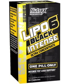 Nutrex - Lipo-6 Black Intensivt Ultrakoncentrat + 60 kapslar