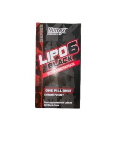 Nutrex - Lipo-6 Svart Ultra Koncentrat Extrem Potens + 60 kapslar
