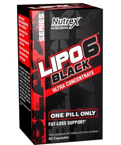 Nutrex - Lipo-6 Svart Ultra-koncentrat + 60 kapslar