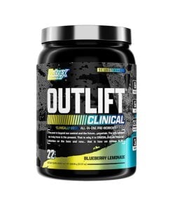 Nutrex - Outlift Clinical Blåbärslemonad + 640g