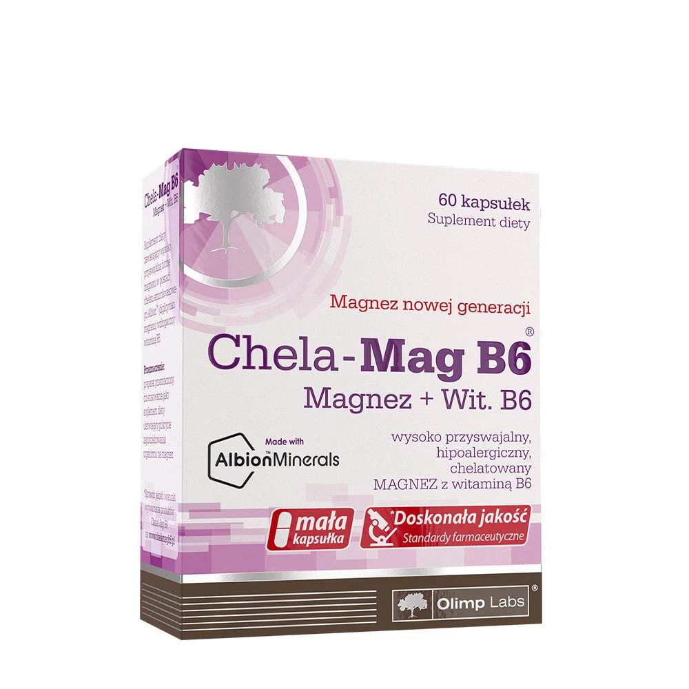 Olimp Labs - Chela-Mag B6 + 60 kapslar