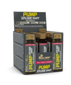Olimp Nutrition - Pump Xplode Shot Fruktpunch + 9 x 60 ml