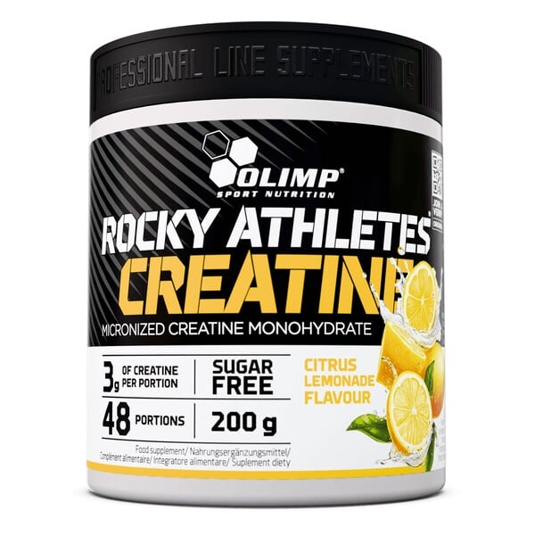 Olimp Nutrition - Rocky Athletes Kreatin Citrus Lemonad + 200 g