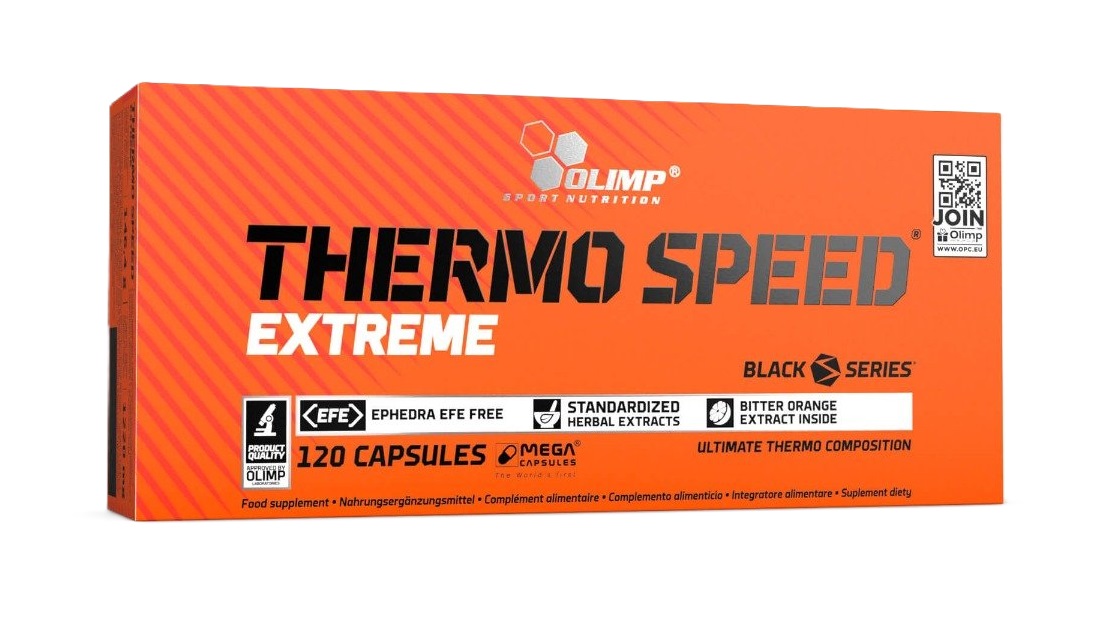 Olimp Nutrition - Thermo Speed Extreme Mega Kapslar + 120 kapslar