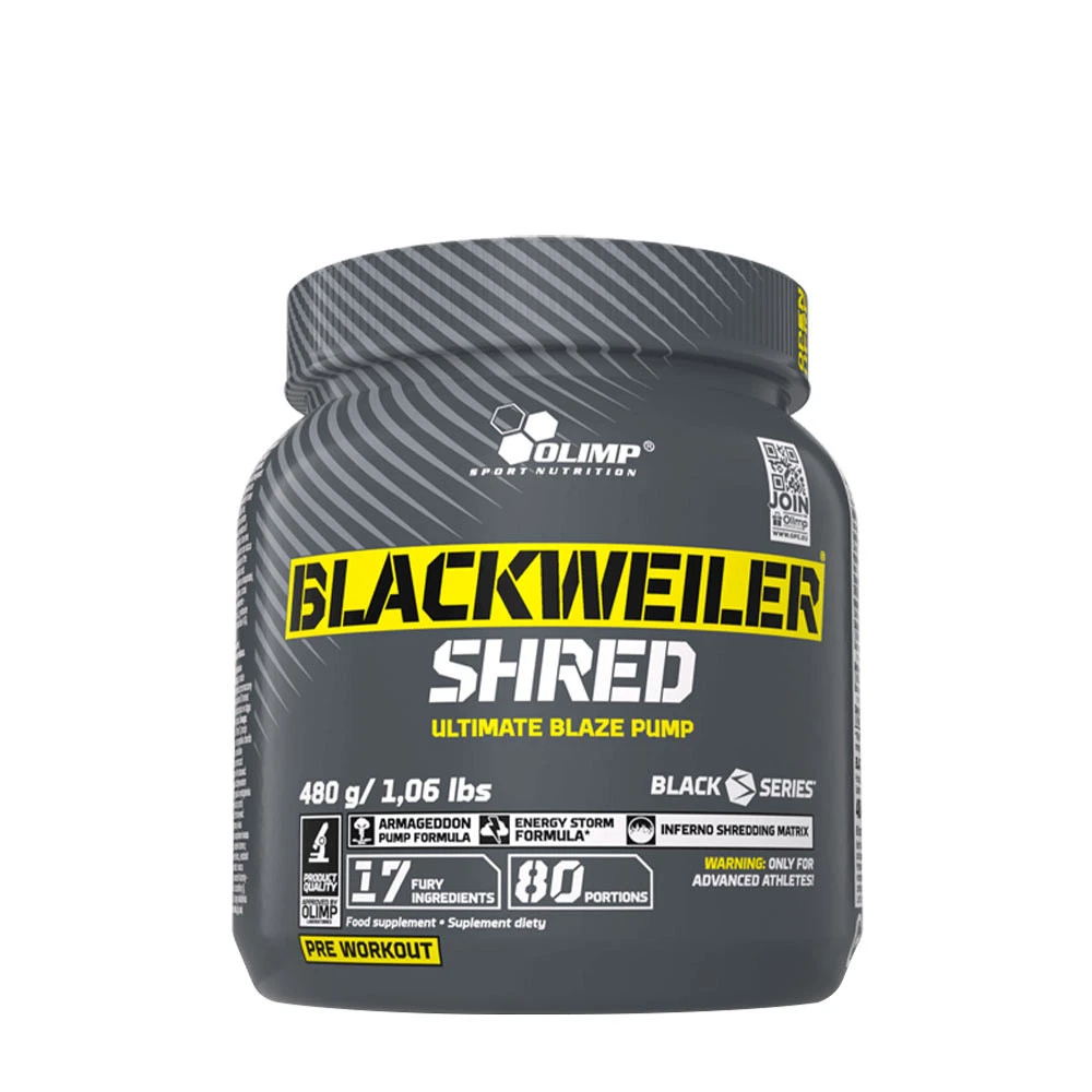 Olimp Sport - Blackweiler Shred Exotisk Apelsin + 480 g