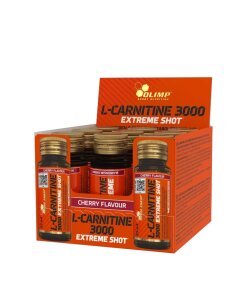 Olimp Sport - L-karnitin 3000 Extreme Shot Körsbär + 9 x 25 ml