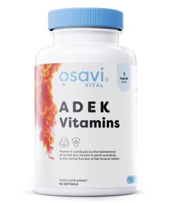 Osavi - ADEK-vitaminer 90 gelkapslar