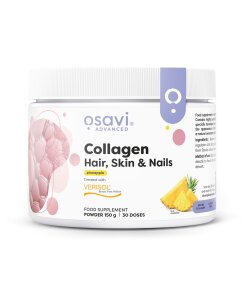 Osavi - Ananas-smaksatta kollagenpeptider för hår