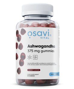 Osavi - Ashwaganda 375 mg körsbärsgummies + 90 st