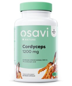 Osavi - Cordyceps 1200 mg + 60 veganska kapslar