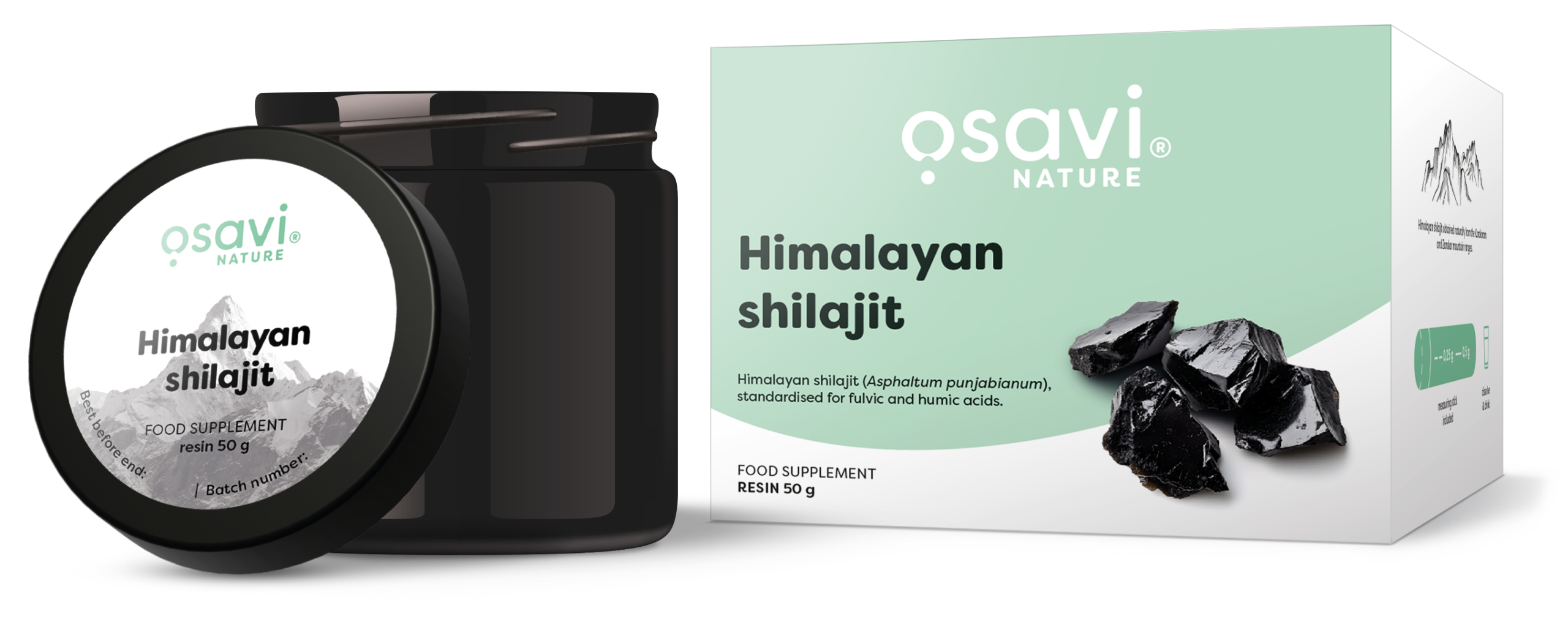Osavi - Himalajiskt shilajitextrakt + 50 g