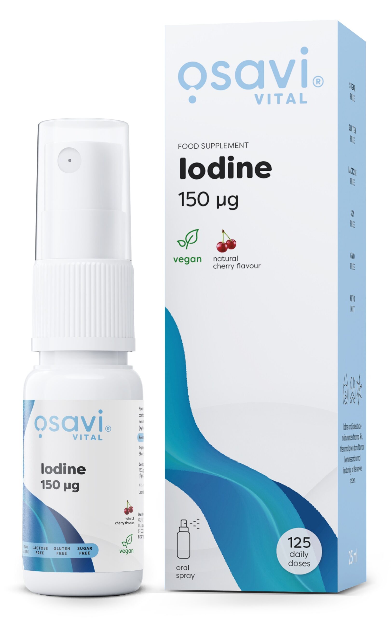 Osavi - Jodmunspray med körsbärssmak 150 µg + 25 ml
