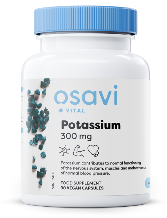 Osavi - Kalium 300 mg + 90 veganska kapslar