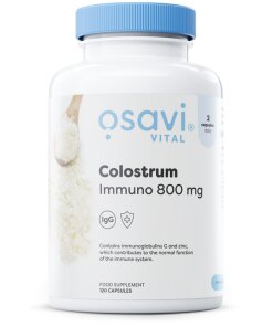 Osavi - Kolostrum Immuno 800 mg + 120 kapslar