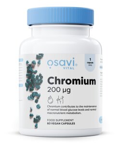 Osavi - Krom 200 µg + 60 veganska kapslar